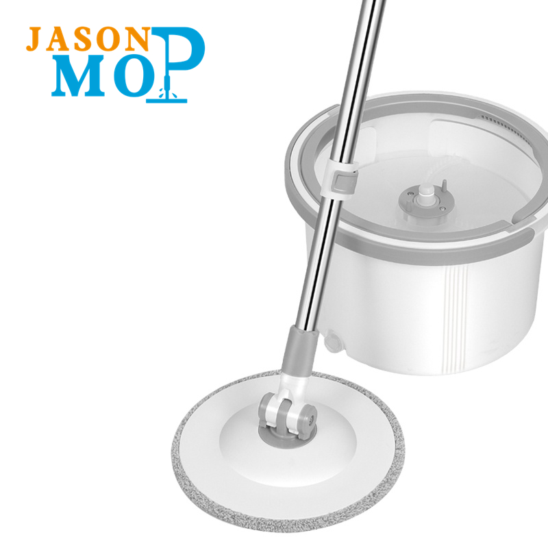 360 ปั่น mop องศาหมุนโปรโมชั่นมายากลกระป๋องบิดด้วยถังเดียวสำหรับการทำความสะอาด